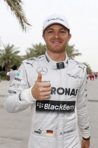 Nico Rosberg (Mercedes) ha conquistato la pole in Bahrain.