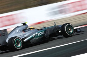 Nico Rosberg (Mercedes) ha conquistato la pole al termine delle qualifiche per il GP di Spagna 2013.
