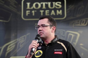 Eric Bouillier, team principal della Lotus.