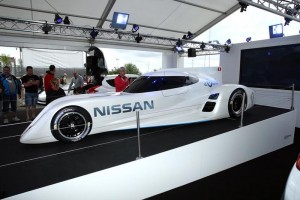 La Nissan presentata a Le Mans.
