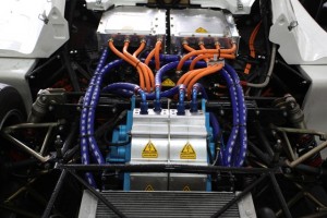 Il motore elettrico da 400 kW della Toyota EV P002.