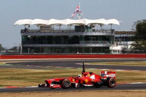 Ai test di Silverstone, la Ferrari è presente con il giovane tester Davide Rigon e, per mezza giornata, con Felipe Massa. 