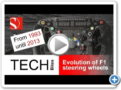F1: evoluzione del volante dal 1993 al 2013