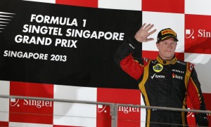 Kimi Raikkonen ha conquistato il terzo posto al GP di Singapore nonostante i forti dolori alla schiena che rischiano di fargli saltare la corsa in Corea.