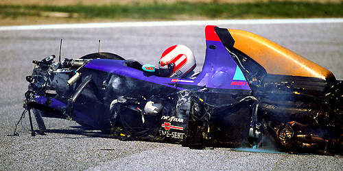 Roland Ratzenberger Unfall Imola 1994