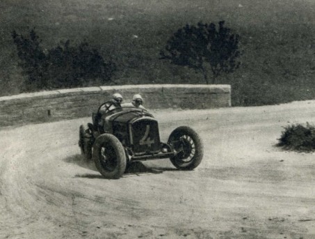 Boillot in azione Coppa Florio 1925