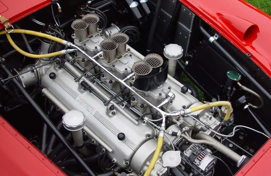 Motore della Ferrari 290 MM del 1956