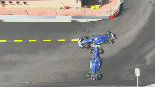 Sauber incidente GP Monaco 2016