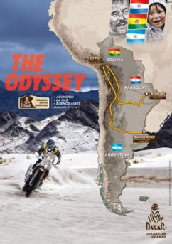 Il percorso della Dakar 2017