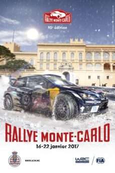 Locandina del Rallye di Monte Carlo 2017