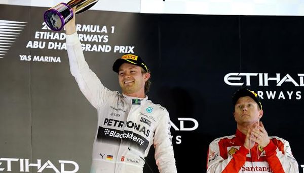 Rosberg sul podio del GP Abu Dhabi
