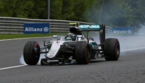 Nico Rosberg incidente GP Austria 2016