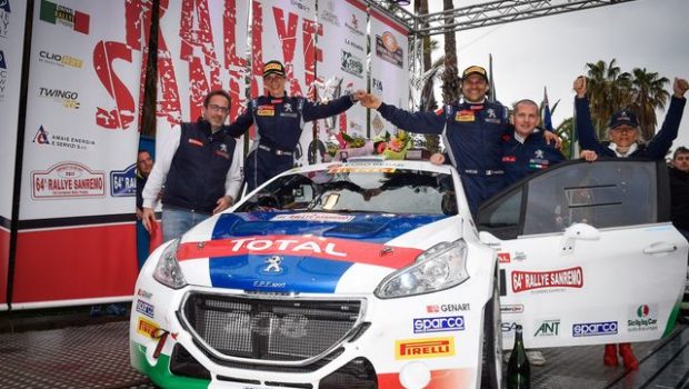 Rally di Sanremo vittoria Andreucci