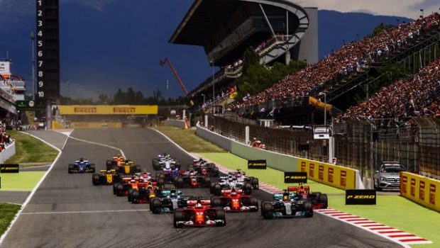 Partenza del GP di Spagna 2017