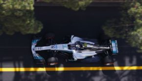 Bottas (Mercedes) al GP Monaco 2017